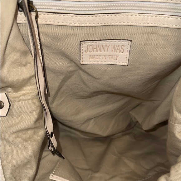 Johnny Was Ariana Leather Tote with Fringe - Picture 8 of 15